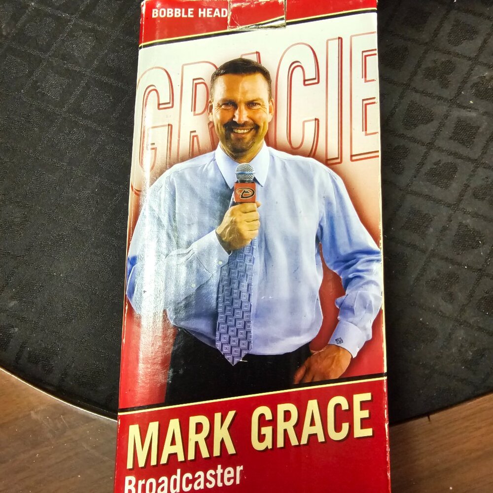 Mark Grace Bobble head (Broadcaster)